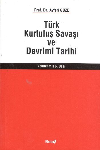 Türk Kurtuluş Savaşı Ve Devrim Tarihi