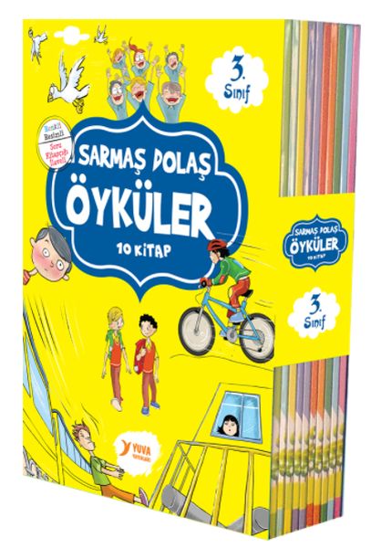 Sarmaş Dolaş Öyküler 3 Sınıflar İçin 10 Kitap Set