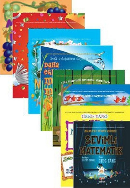 Tüm Çocuklar İçin Eğlenceli Matematik Kitaplığı 8 Kitap Takım