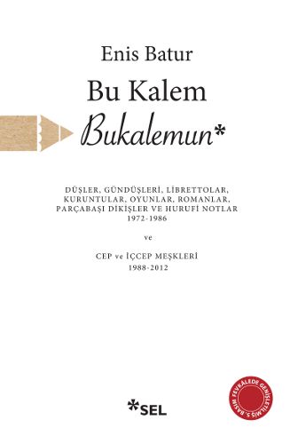 Bu Kalem Bukalemun  Düşler Gündüşleri Librettolar Kuruntular Oyunlar Romanlar Parçabaşı Dikiş