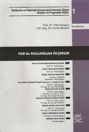 PDRde Kullanılan Ölçekler