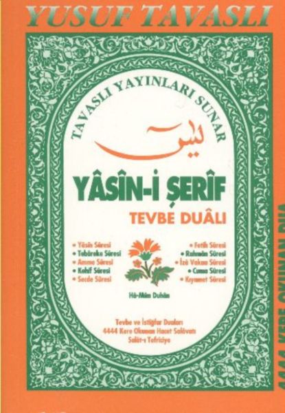 Tevbe Dualı Yasini Şerif Cep Boy  C27