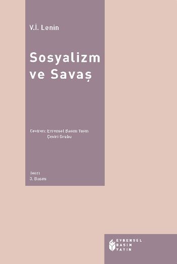 Sosyalizm Ve Savaş