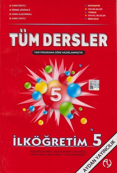 Aydan Tüm Dersler 5 Yeni