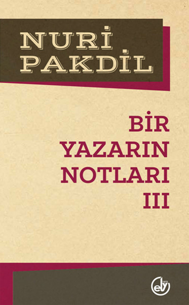 Bir Yazarın Notları 3