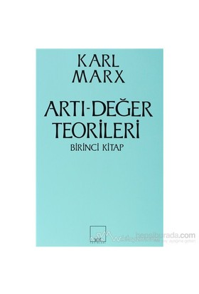 Artı Değer Teorileri 1 Kitap