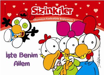 Sizinkiler  Okumaya Karikatürle Başlıyorum 1  İşte Benim Ailem