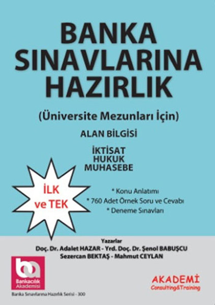 Bankacılık Sınavlarına Hazırlık 2 Alan Bilgisi