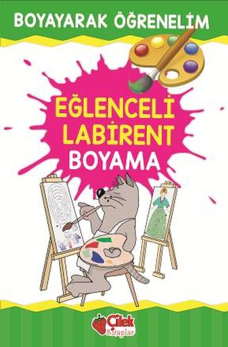 Boyayarak Öğrenelim  Eğlenceli Labirent Boyama