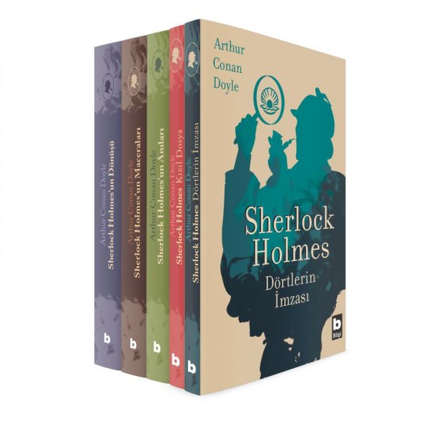 Sherlock Holmes Seti 5 Kitap Takım