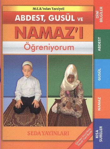 Abdest Gusül ve Namazı Öğreniyorum Cep Boy