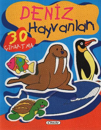 Deniz Hayvanları 30 Çıkartma