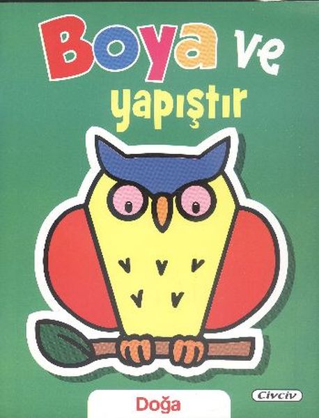 Boya Ve Yapıştır Doğa