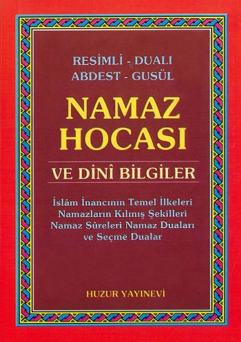 Resimli Dualı Abdest Gusül Namaz Hocası ve Dini Bilgiler Cep Boy