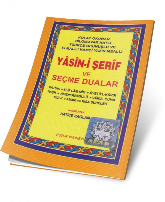 Huzur Seçme Dualı Yasinİ Şerif Cep Boy