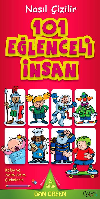 101 Eğlenceli İnsan  Nasıl Çizilir  2 Kitap