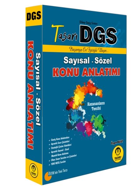 Tasarı DGS SayısalSözel Konu Anlatımı Yeni