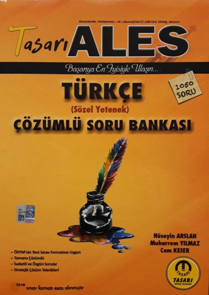 Tasarı 2020 ALES Türkçe Çözümlü Soru Bankası