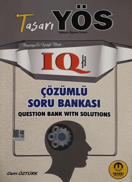 Tasarı YÖS IQ Çözümlü Soru Bankası Yeni