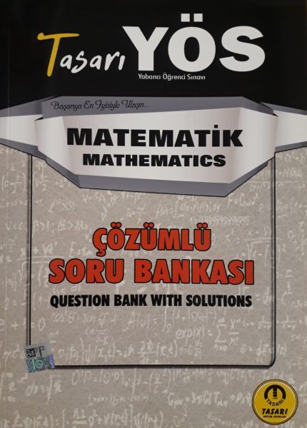 Tasarı YÖS Matematik Çözümlü Soru Bankası 2020 Yeni