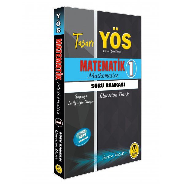 Tasarı YÖS Matematik 1 Soru Bankası Yeni