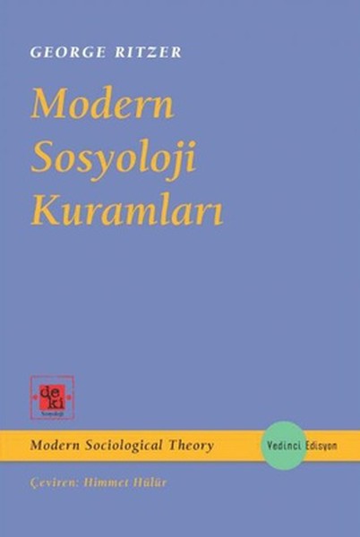 Modern Sosyoloji Kuramları