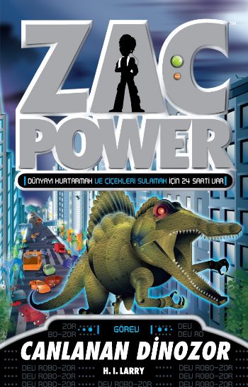 Zac Power 24 Canlanan Dinozor