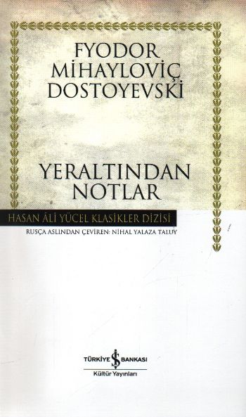 Yeraltından Notlar  Hasan Ali Yücel Klasikleri Ciltli