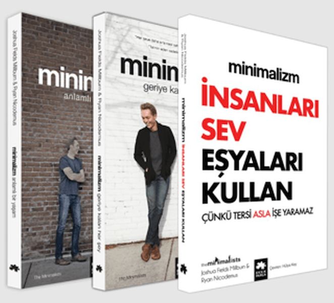 Minimalizm Serisi  3 Kitap Takım