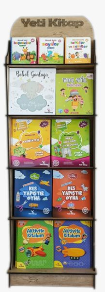 Yeti Bebek Kitapları Standı Orta Alan Tipi 305 Kitap