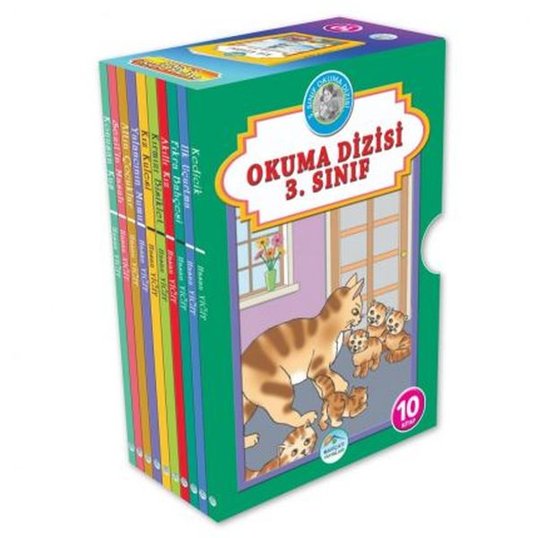 3Sınıflar İçin Okuma Dizisi 10 Kitap Seti